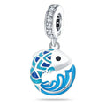 Blue Tail Fish Charm