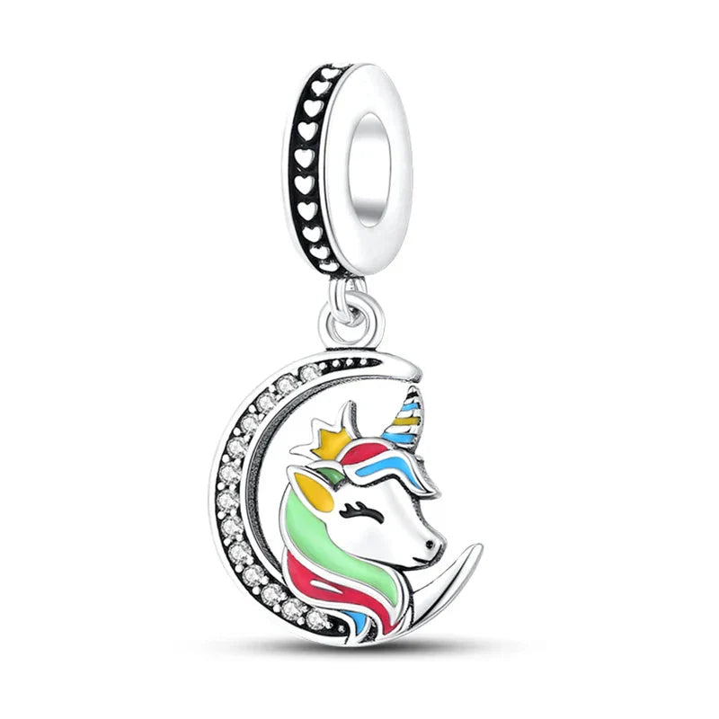Queen Unicorn Charm
