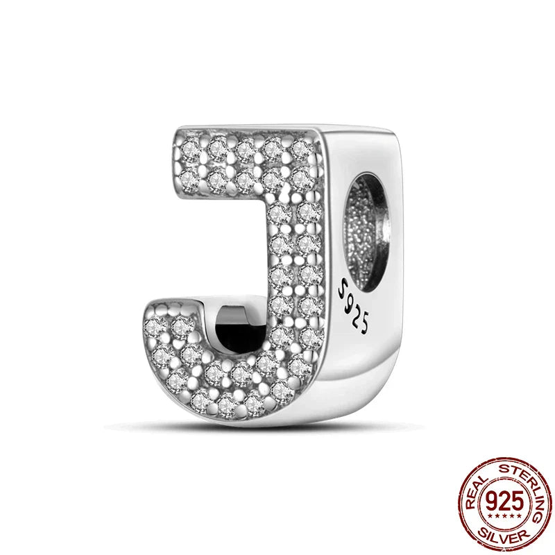 Personal Letter Block Charm