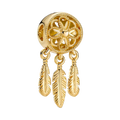 Gold Dreamcatcher Charm