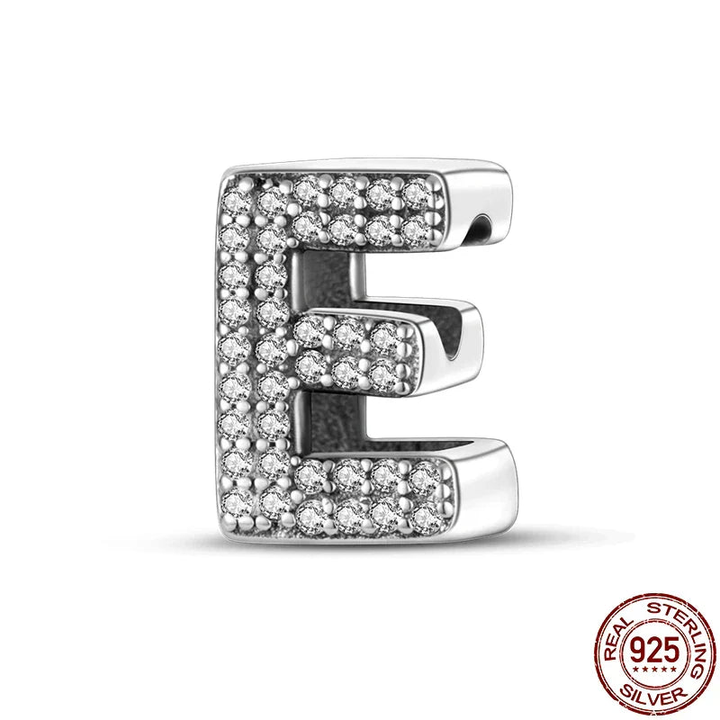 Personal Letter Block Charm