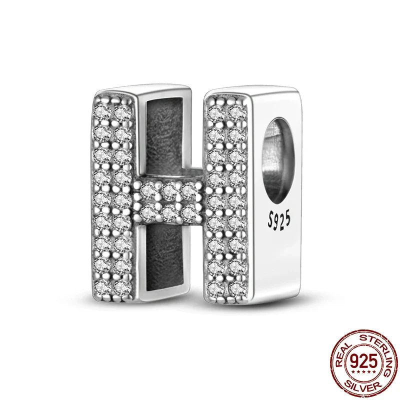 Personal Letter Block Charm