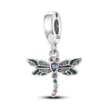 Green Dragonfly Charm