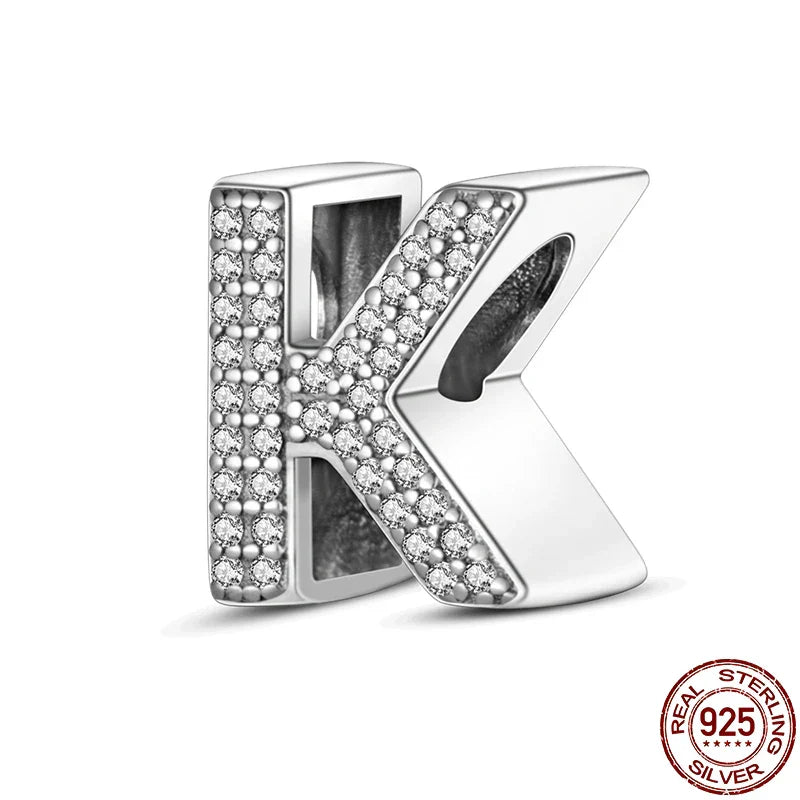 Personal Letter Block Charm