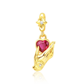 Gold Heartseeker Charm