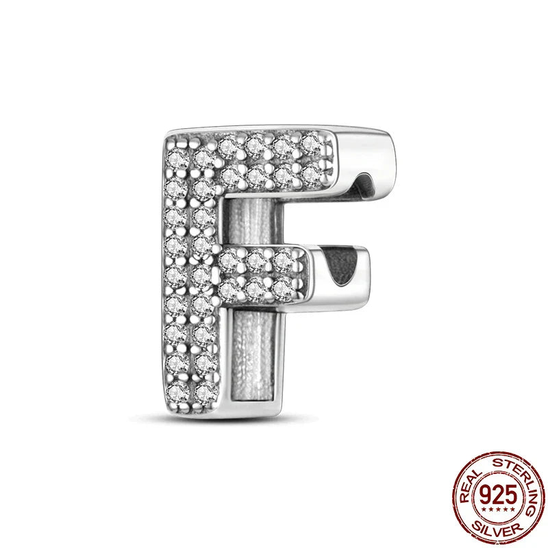 Personal Letter Block Charm