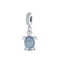Blue Turtle Charm