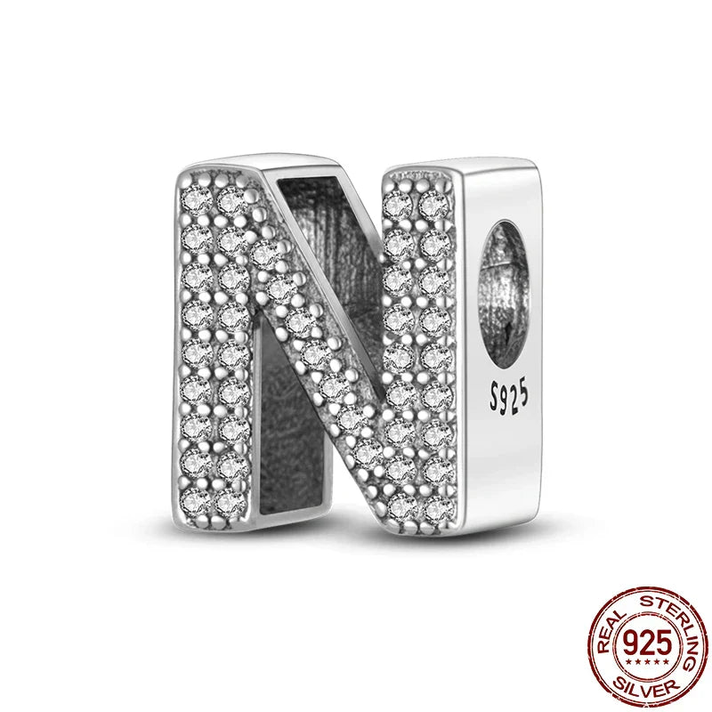 Personal Letter Block Charm