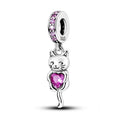 Cat Heart Charm