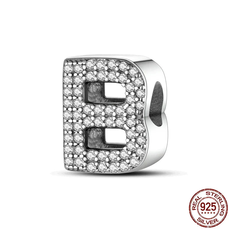 Personal Letter Block Charm