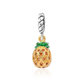 Gold Pineapple Charm