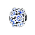 Flower Row Charm