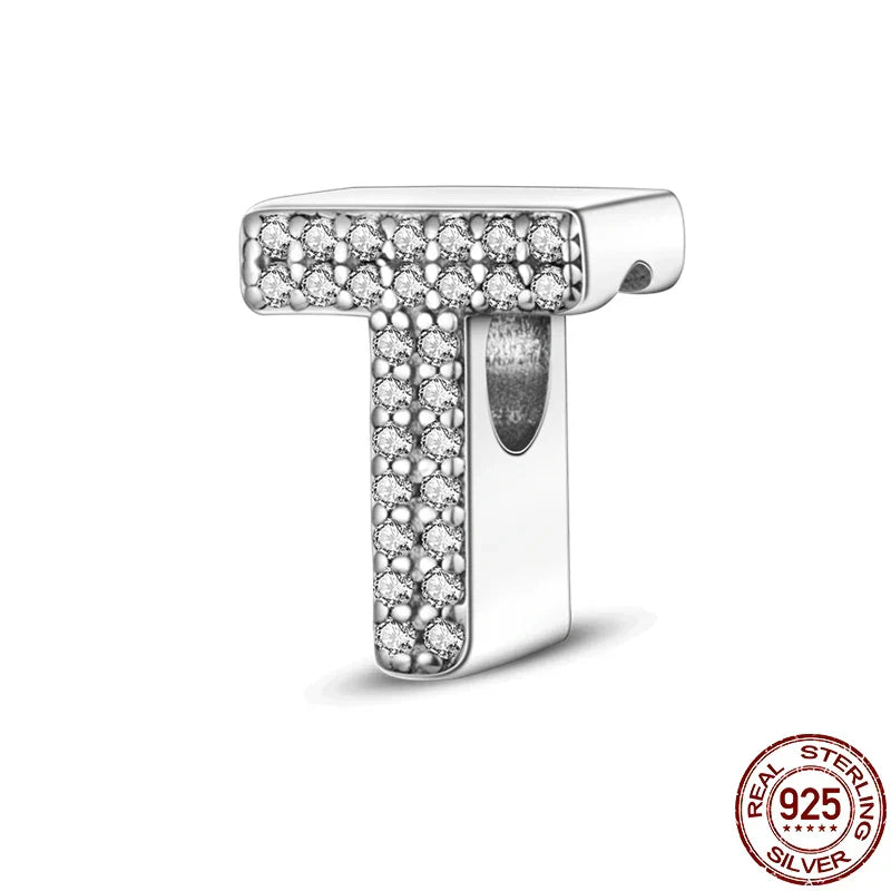 Personal Letter Block Charm