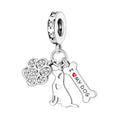 I Love My Dog Triple Charm