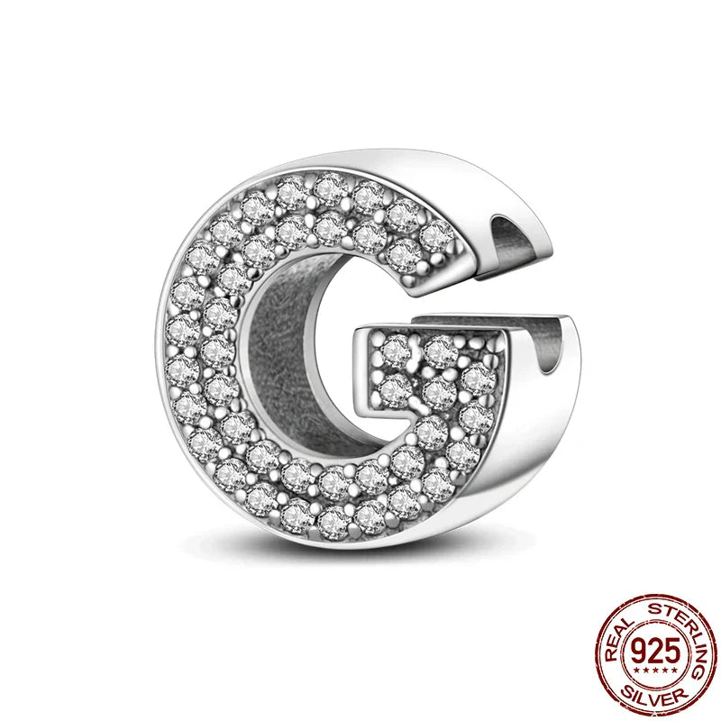 Personal Letter Block Charm