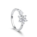 Snowflake Sterling Ring