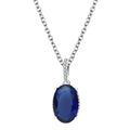 Sapphire Blue Necklace