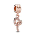 The Collision of Two Hearts Charm