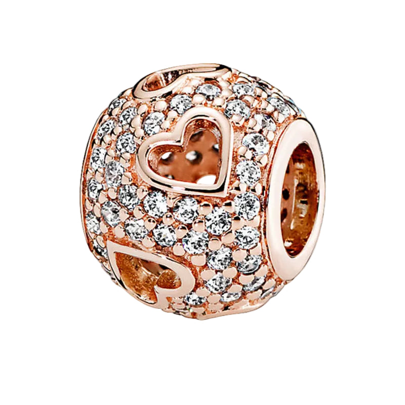 Rose Disco Charm