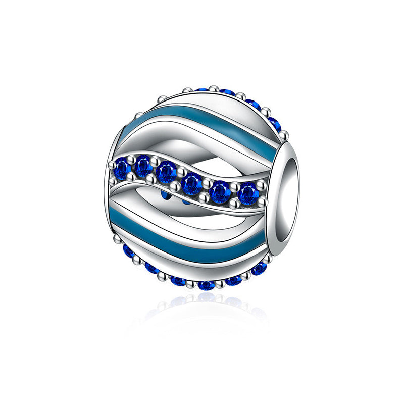 Luminous-Blue Ocean Charm