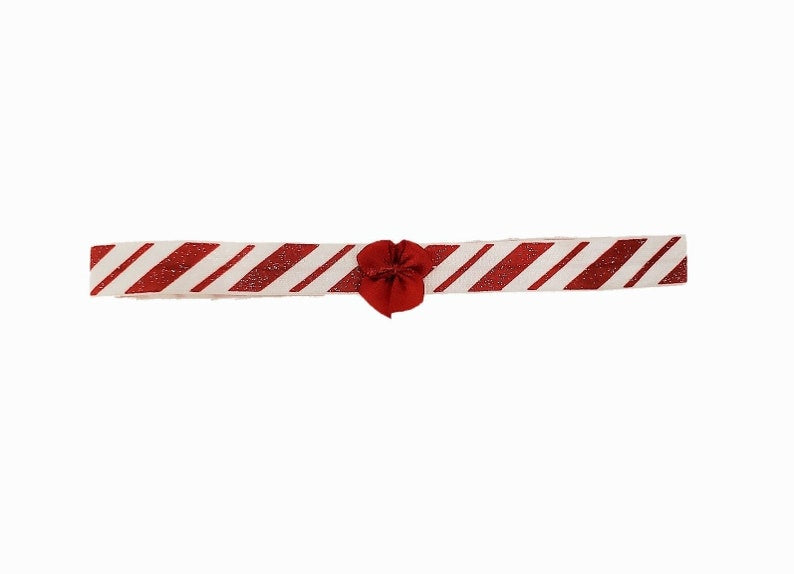 Candy Cane Glitter Christmas Lingerie Leg Garter