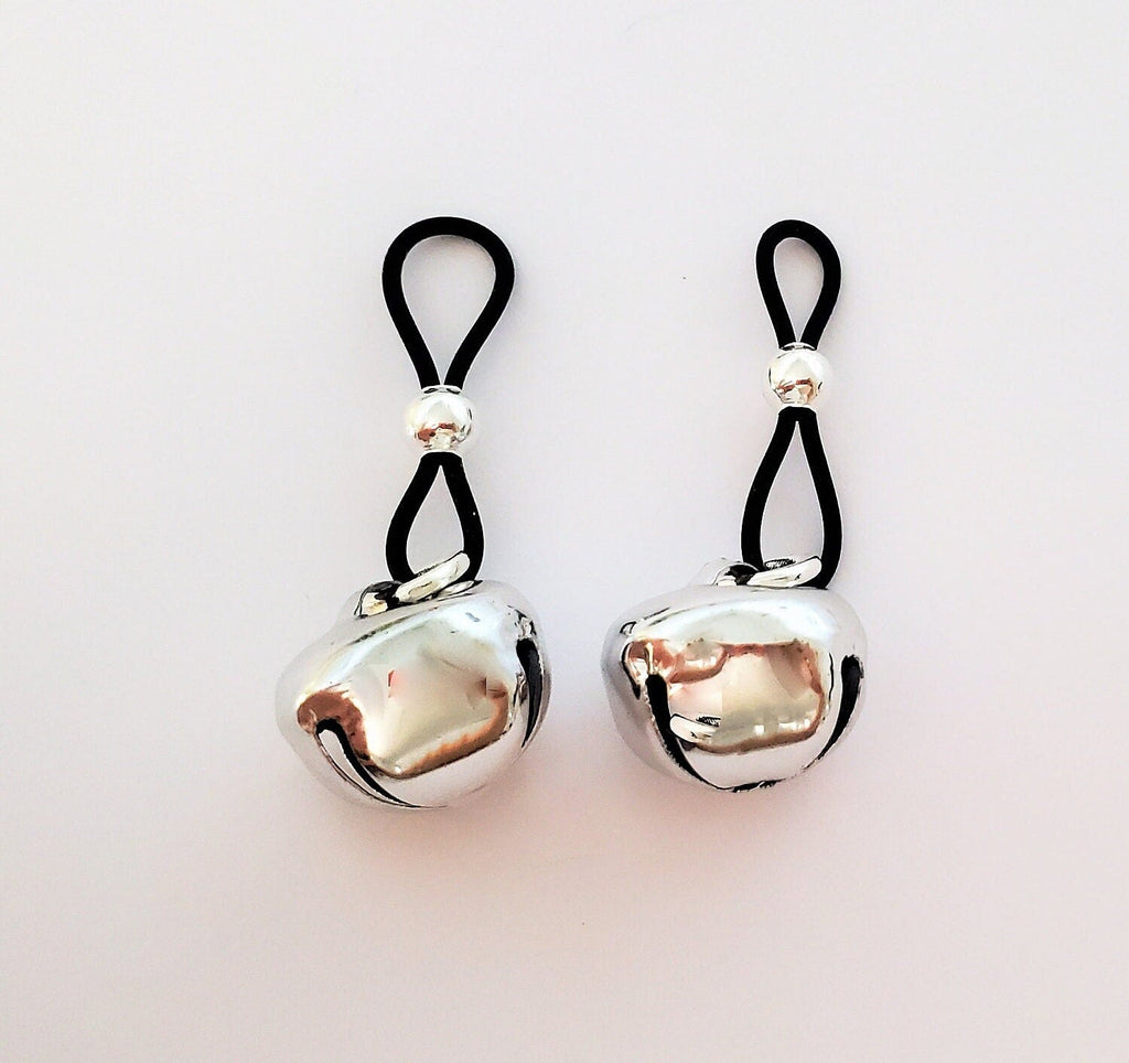 Christmas Jingle Bell Nipple Noose Sexy Fake Nipple Rings Nipple Jewelry