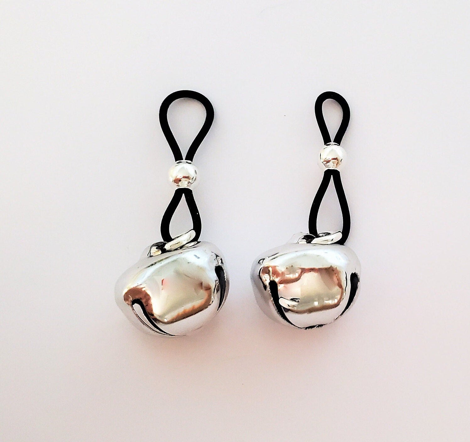 Christmas Jingle Bell Nipple Noose Sexy Fake Nipple Rings Nipple Jewelry